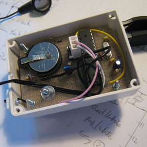 Inside the modified tuner