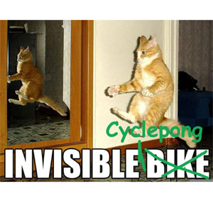 Invisible Cyclepong