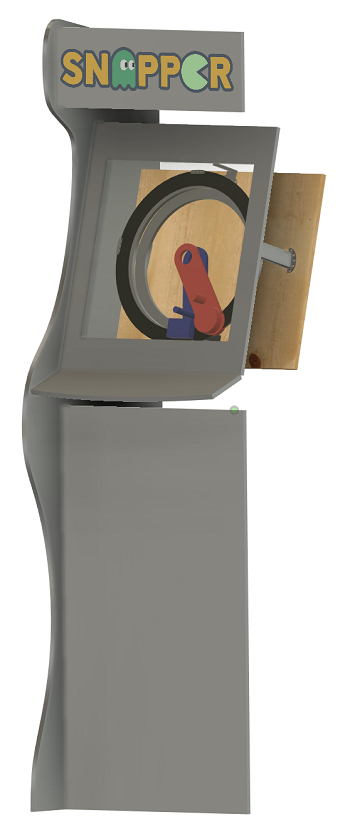 Snapper cabinet design
